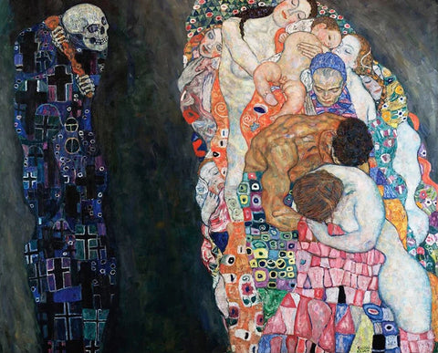 "Death and Life(1910-1915) "Gustav Klimt