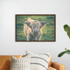 “Highland Cow Staring Contest Color“, Nathan Larson