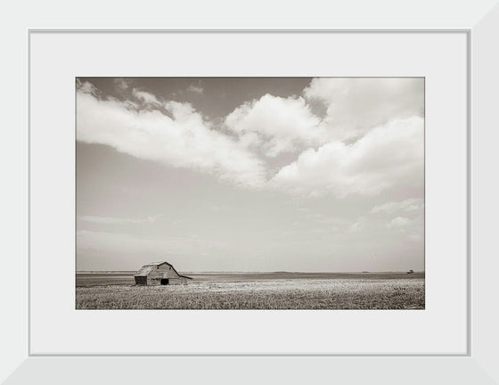 “Leaning Barn Field III“, Nathan Larson