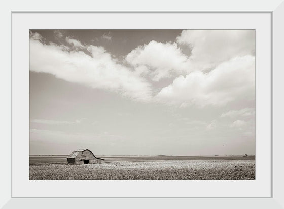 “Leaning Barn Field III“, Nathan Larson