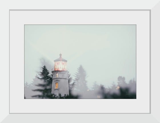 “Oregon Coast Umpqua River Lighthouse“, Nathan Larson