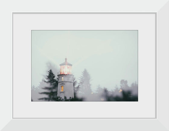 “Oregon Coast Umpqua River Lighthouse“, Nathan Larson