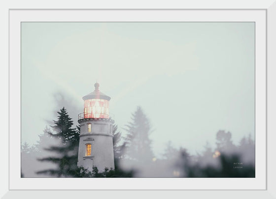 “Oregon Coast Umpqua River Lighthouse“, Nathan Larson