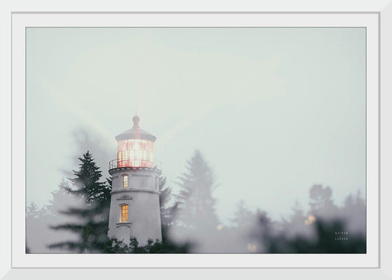 “Oregon Coast Umpqua River Lighthouse“, Nathan Larson