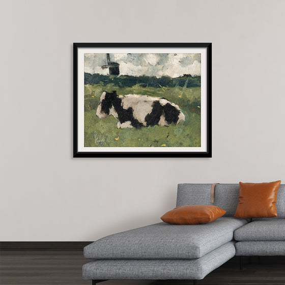 "Resting Cow with a Mill", Richard Roland Holst