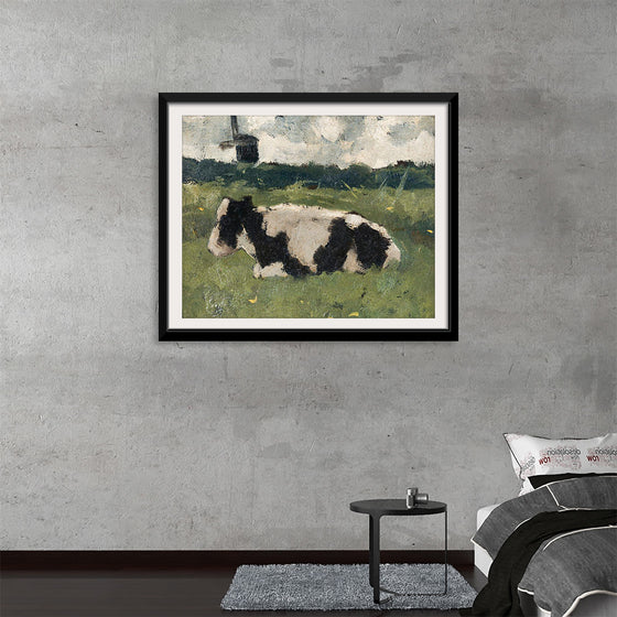 "Resting Cow with a Mill", Richard Roland Holst