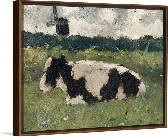 "Resting Cow with a Mill", Richard Roland Holst