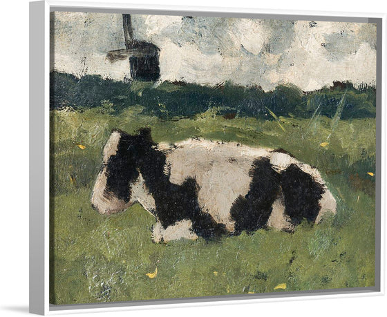 "Resting Cow with a Mill", Richard Roland Holst