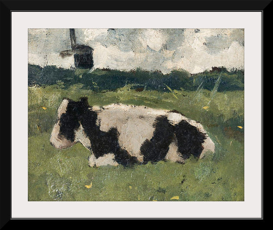 "Resting Cow with a Mill", Richard Roland Holst