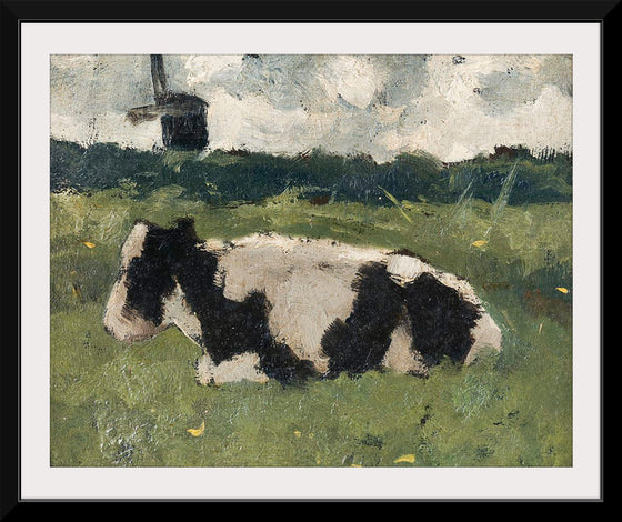 "Resting Cow with a Mill", Richard Roland Holst