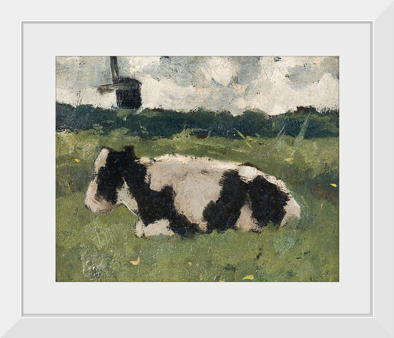 "Resting Cow with a Mill", Richard Roland Holst