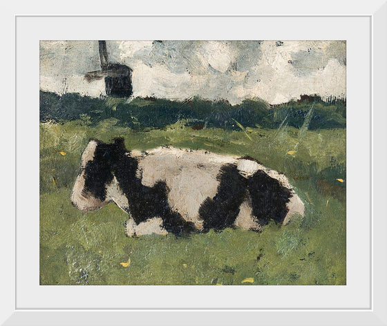 "Resting Cow with a Mill", Richard Roland Holst