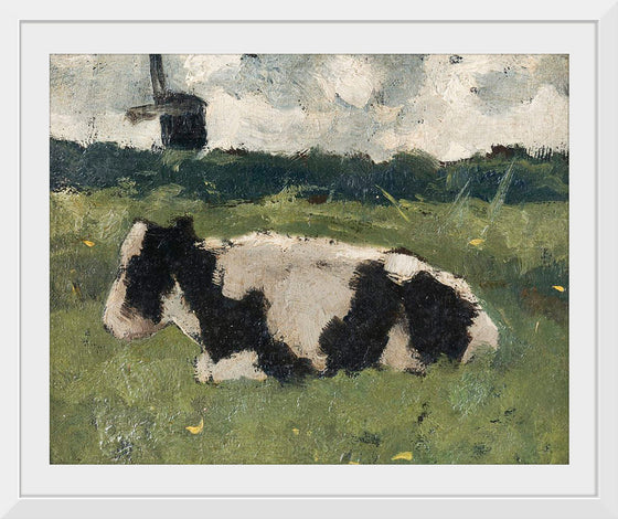 "Resting Cow with a Mill", Richard Roland Holst