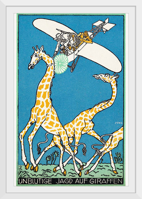 "Bloodless Giraffe Hunt (Unblutige Jagd auf Giraffen)", Moriz Jung