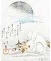 "Japanese White Hare in Snow", Taisosai Hokushu