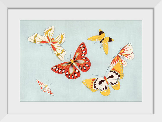 "Japanese Butterfly", Kamisaka Sekka