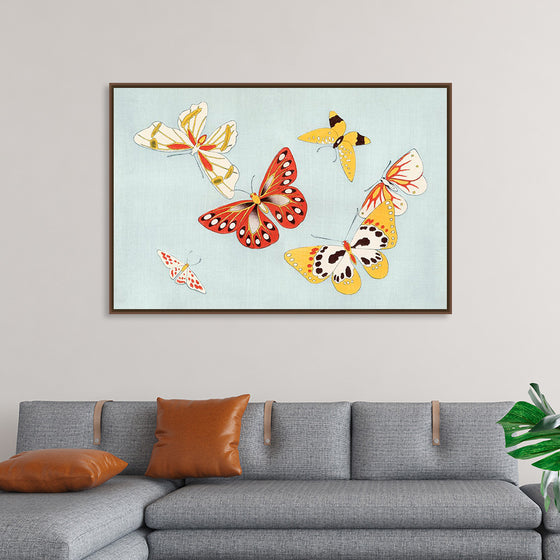 "Japanese Butterfly", Kamisaka Sekka