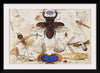 "Insects and the Head of a Wind God", Joris Hoefnagel