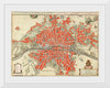 "Plattegrond van Parijs (ca. 1721–1774)", Guillaume Delisle