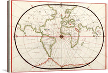  "Portolan atlas of the Mediterranean Sea, western Europe, and the northwest coast of Africa: World (ca. 1590)",  Joan Oliva