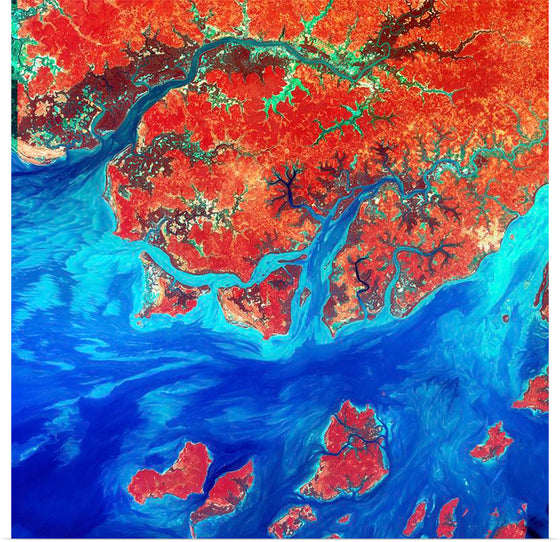 "Guinea-Bissau, a small country in West Africa", NASA