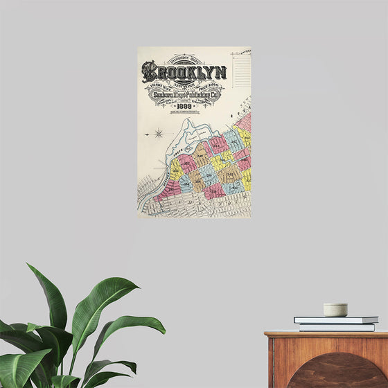 "Sanborn Fire Insurance Map from Brooklyn, Kings County, New York (1888)", Sanborn Map Company