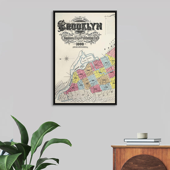 "Sanborn Fire Insurance Map from Brooklyn, Kings County, New York (1888)", Sanborn Map Company