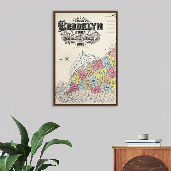 "Sanborn Fire Insurance Map from Brooklyn, Kings County, New York (1888)", Sanborn Map Company