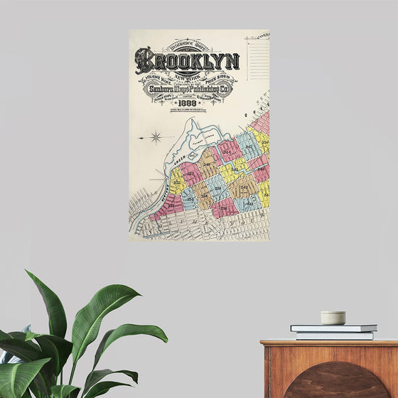 "Sanborn Fire Insurance Map from Brooklyn, Kings County, New York (1888)", Sanborn Map Company