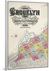 "Sanborn Fire Insurance Map from Brooklyn, Kings County, New York (1888)", Sanborn Map Company