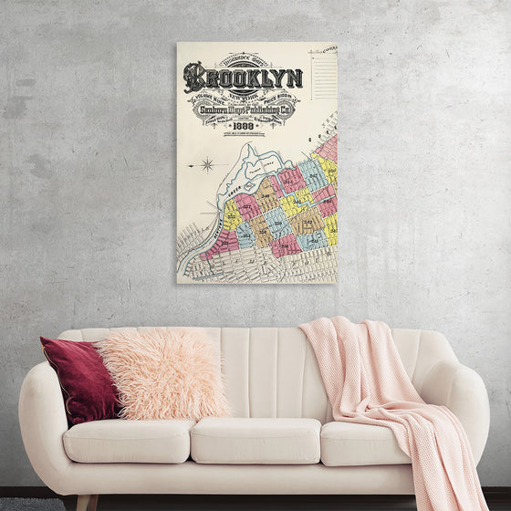 "Sanborn Fire Insurance Map from Brooklyn, Kings County, New York (1888)", Sanborn Map Company