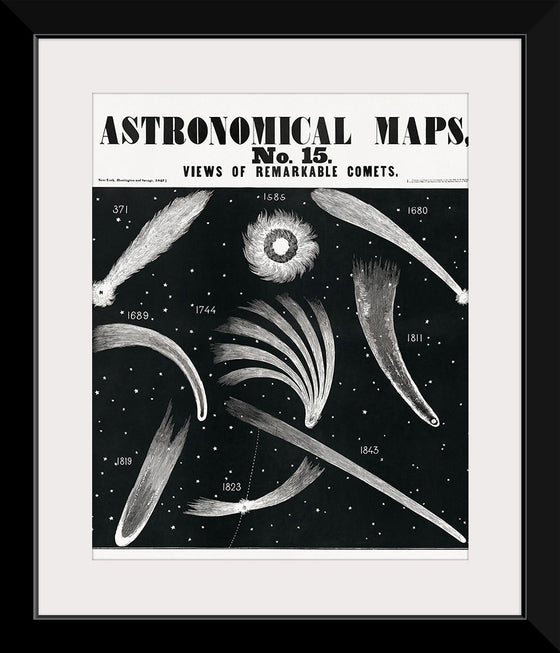 "Astronomical Maps, No. 15 (1846)"