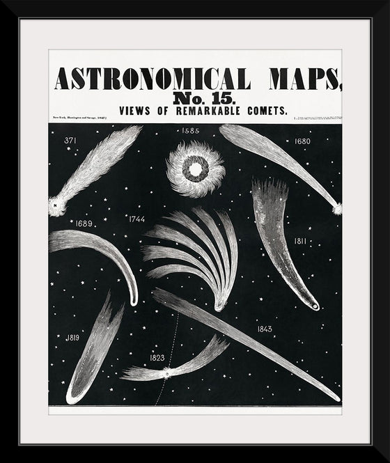 "Astronomical Maps, No. 15 (1846)"