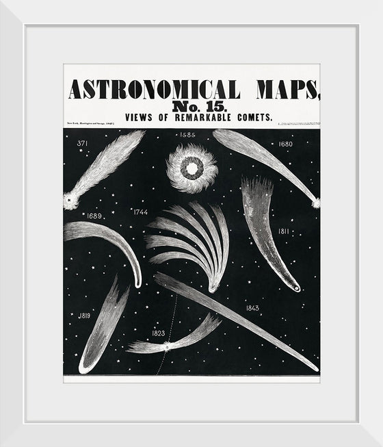 "Astronomical Maps, No. 15 (1846)"