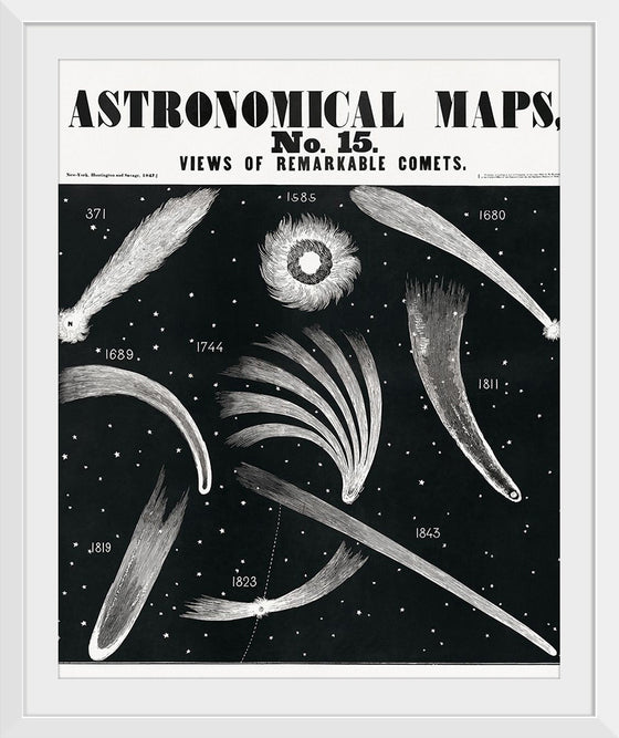 "Astronomical Maps, No. 15 (1846)"