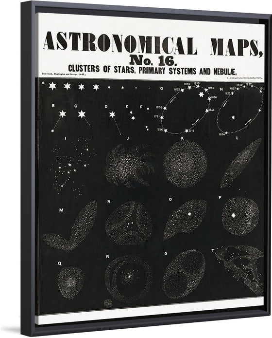 "Astronomical Maps, No. 16 (1846)"