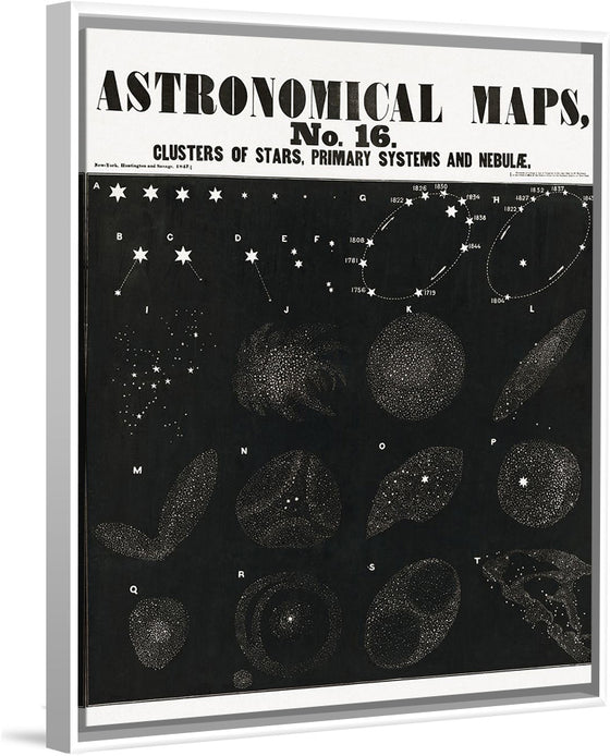 "Astronomical Maps, No. 16 (1846)"