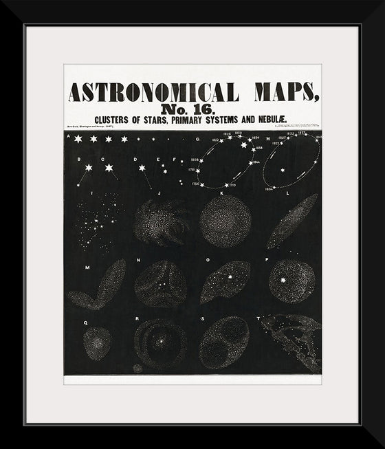 "Astronomical Maps, No. 16 (1846)"