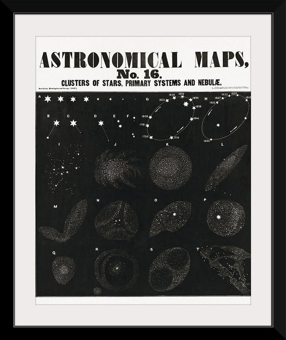 "Astronomical Maps, No. 16 (1846)"