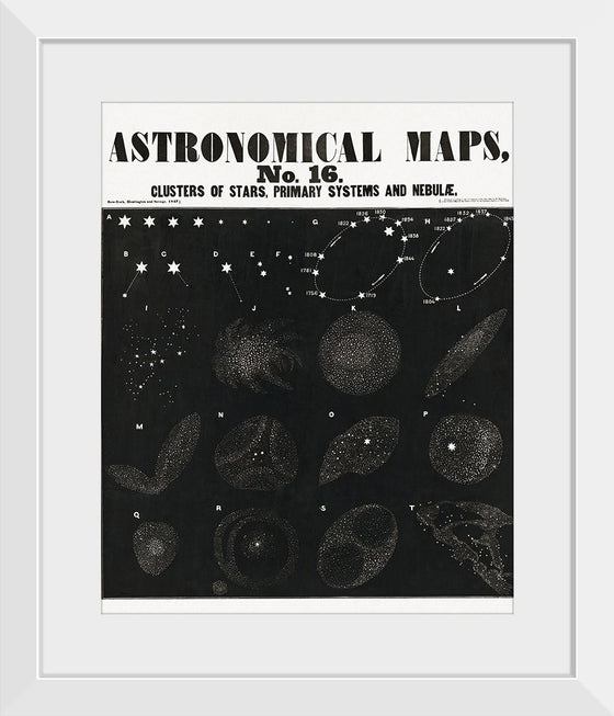 "Astronomical Maps, No. 16 (1846)"