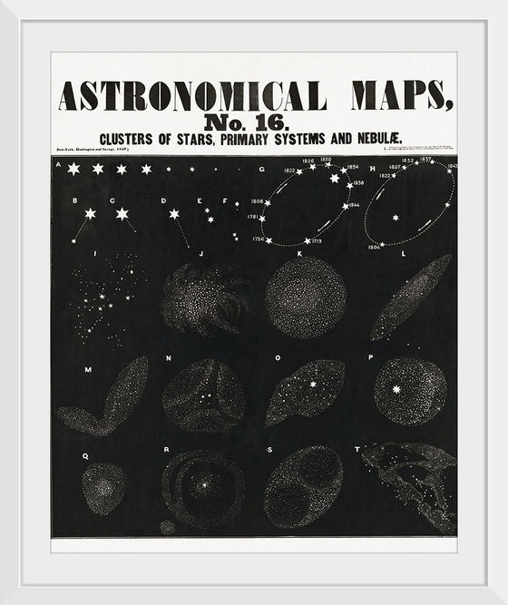 "Astronomical Maps, No. 16 (1846)"