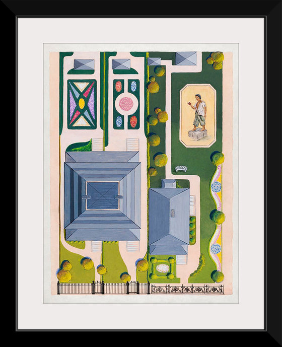 "Ward and Green Gardens (1936)", Meyer Goldbaum