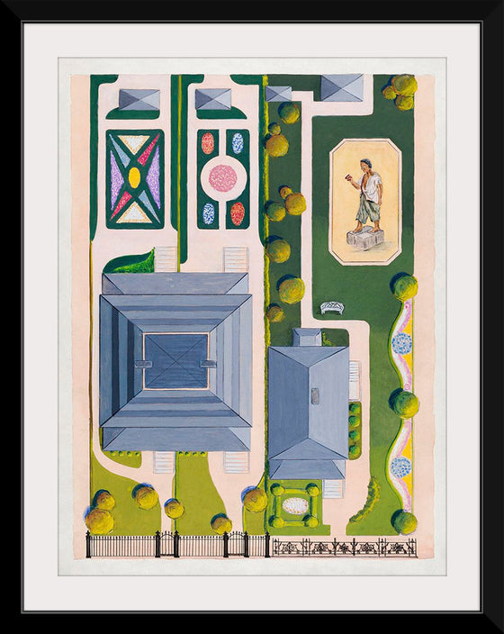 "Ward and Green Gardens (1936)", Meyer Goldbaum