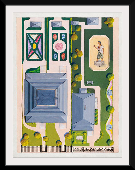 "Ward and Green Gardens (1936)", Meyer Goldbaum