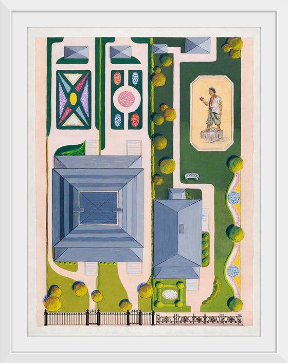 "Ward and Green Gardens (1936)", Meyer Goldbaum