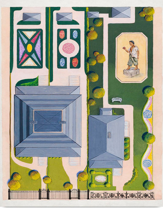 "Ward and Green Gardens (1936)", Meyer Goldbaum