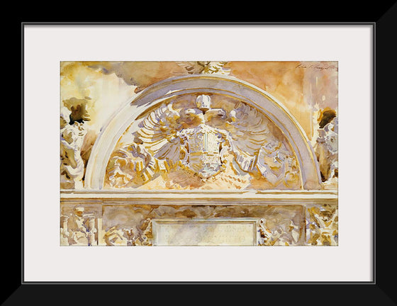 "Escutcheon of Charles V of Spain (1912)", John Singer Sargent