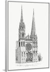 "Cathedral of Chartres (1862): A Timeless Treasure"