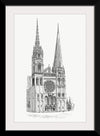 "Cathedral of Chartres (1862): A Timeless Treasure"