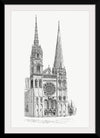 "Cathedral of Chartres (1862): A Timeless Treasure"